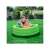 Bestway inflatable baby pool in green color, in use