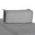 Springos 6-shelf hanging organizer, gray, close-up of the top hook