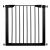 Springos black metal safety gate for child and pet safety