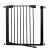 Open Springos black safety gate for child or pet safety
