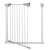 Бяла предпазна врата Springos с отворена врата