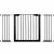 Springos black safety gate with extensions