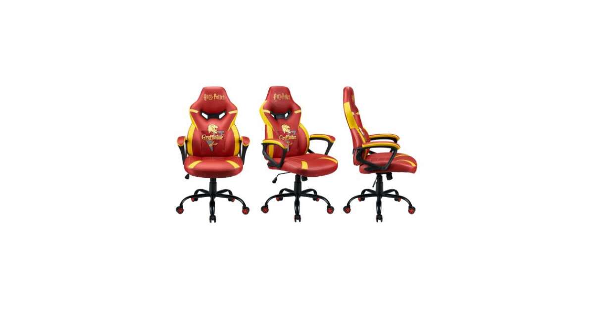 Subsonic Multi Junior Gamer Chair Harry Potter #red-gold