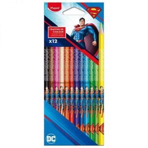 MAPED Superman 12 darabos színes ceruza készlet csomagolásban - Toll & Ceruza