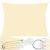 Springos beige rectangular waterproof shade sail with accessories