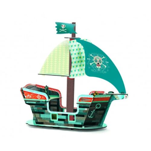 Joc de construit Pop to play Corabia piratilor 3D 133638642