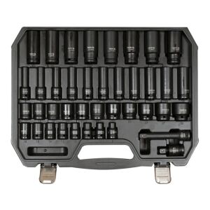 YATO Gépi dugókulcs készlet 40 részes 1/2" 10-32 mm CrMo 133638958
