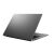 Sivi laptop Asus Vivobook S S3407QA-KP014W, pogled straga