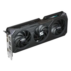Gigabyte Radeon RX 9060 XT Gaming OC graphics card, 3/4 view - Gigabyte Graphics Card