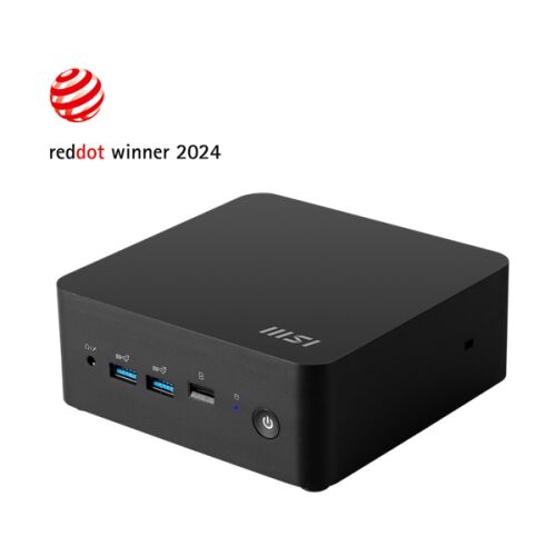 MSI Cubi NUC 1M-249BEU Red Dot Winner 2024, kompakter Business-PC