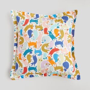 HOME & YOU állatos párnahuzat, 45x45 cm - Díszpárna