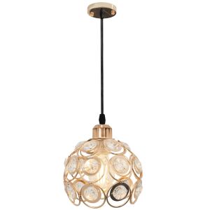 ELEGANTNÉ STROPNE SVETLO APP208 CRYSTAL LOFT GOLD 136086885 - Lampy&osvetlenie