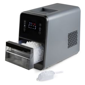 Jégkockakészítő, DOMO, 15 kg/24 óra, fekete
