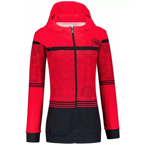 ALTISPORT Premium Női Cipzáras Pulóver - Piros, XL méret 133669458