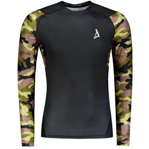 Férfi funkcionális tömörítés T -piró prémium ALTISPORT VOJ/ALM038TR03 FEKETE -ZÖLD méret: L 133725474 - Férfi hosszú ujjú felső