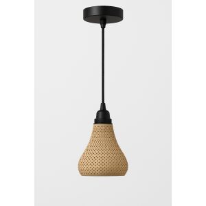 Висяща лампа, Sani, Rome, E27, екологичен PLA материал, 145 x 145 x 145 мм, бежова 136186324 - Лампи и осветление