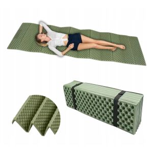 Saltea de camping pliabilă 187x56cm - verde