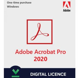 Licență digitală Adobe Acrobat Pro 2020 pentru Windows - Software de birou