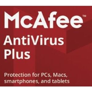 McAfee AntiVirus Plus (1 Year / 5 Devices) 133671532 - Software