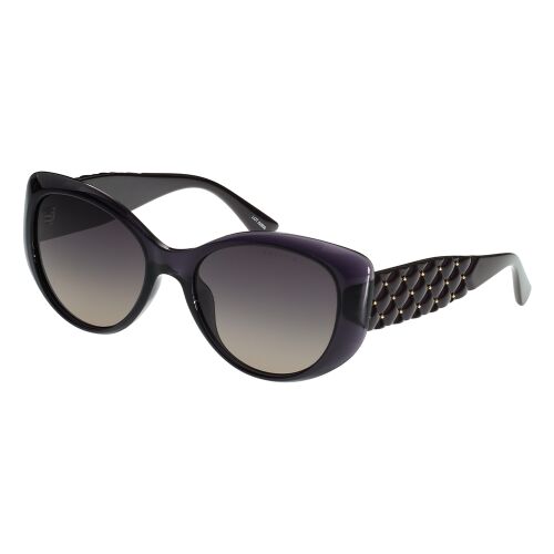 Polarizált női napszemüveg Polar Glare PG 7088B, műanyag, lila, 53 mm