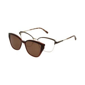 Rame ochelari de vedere cu ClipON polarizat pentru Femei Solano CL 10182C, Metal, Maro, 55 mm 135267451 - Accesorii pentru îmbrăcăminte