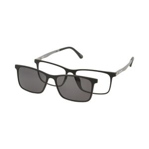 Solano CL 90187A polarizált ClipON szemüvegkeret férfiaknak, műanyag, fekete, 56 mm 135263642 - Solano