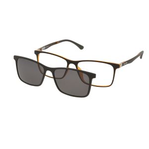 Solano CL 90187F polarizált ClipON szemüvegkeret férfiaknak, műanyag, fekete, 56 mm 135263644 - Solano