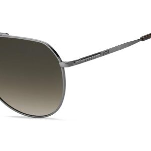 Ochelari de soare Barbati Hugo Boss BOSS 1447/S KJ1/86, Metal, Argintiu, 61 mm 135266382 - Hugo Boss