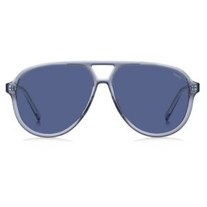 Ochelari de soare Femei Hugo HG 1362/S PJP/KU, Plastic, Albastru, 59 mm 135278816 - Accesorii pentru femei