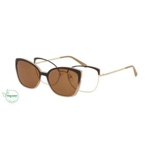 Rame ochelari de vedere cu ClipON polarizat pentru Femei Solano CL 10150C, Metal, Crem, 54 mm 135280469 - Accesorii pentru îmbrăcăminte