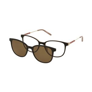 Rame ochelari de vedere cu ClipON polarizat pentru Femei Solano CL 50041B, Plastic, Maro, 51 mm 135280480 - Accesorii pentru îmbrăcăminte