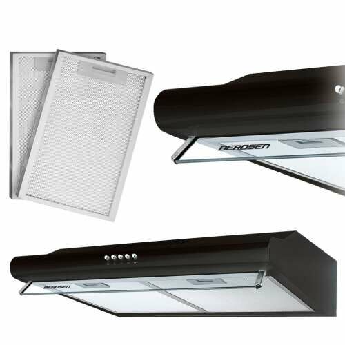 Berdsen BE-10A Black Built-in Range Hood with Filters
