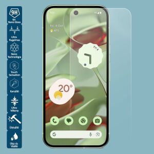 Google Pixel 9 Kompatibilis mobiltelefon Rugalmas Üvegfólia Kijelzővédő 133689458 - Képernyővédő fólia
