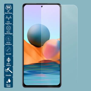 Xiaomi Redmi Note 10 Pro mobiltelefon kompatibilis Rugalmas Üvegfólia Kijelzővédő 133689777 - Képernyővédő fólia