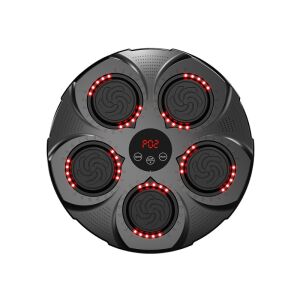 Aparat de box, Smart, cu muzica si lumina LED, incarcare usb, 40 x 40 cm, conectare bluetooth, robust si rezistent, ideal pentru antrenament profesional