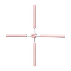 Jóga kiegészítő, hát- és vállgyakorlatok, rózsaszín, 78 cm, ergonomikus 133707919 - Alakformálás