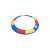 Multicolored trampoline safety pad, 8ft, 244cm, ModernHome