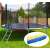 ModernHome trampoline with safety pad, 8ft, 244cm, multicolor