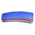 Folded multicolored trampoline safety pad, ModernHome