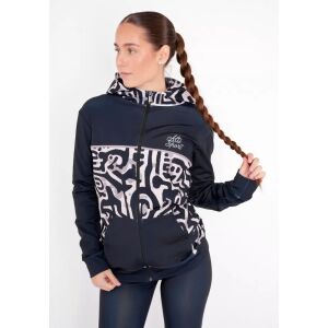 ALTISPORT Premium Női Cipzáras Pulóver - Fekete/Barna - XXXL 136229722 - Női pulóver