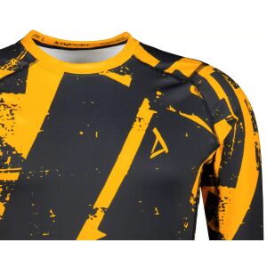 Férfi funkcionális tömörítési T -póló hosszú ujjú prémiummal ALTISPORT VOJ/ALM079TR03 FEKETE -SÁRGA méret: XXL 136139284 - Férfi hosszú ujjú felső