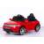 Szögletes nézet a SmileGAME by Pepita piros elektromos autóról gyerekeknek