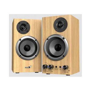 Głośniki Bluetooth Genius SP-HF520BT 2.0, wykończenie drewniane, 20 W - Głośnik PC