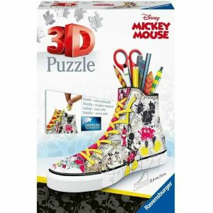 3D Puzzle Ravensburger Sneaker Mickey Mouse (108 Darabok) 133721513 - Puzzle & Kirakó