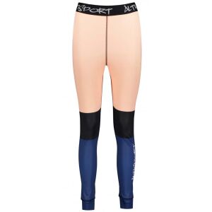 Női funkcionális termo nadrág prémium ALTISPORT VOJ/ALW051TER02 NARANCSSÁRGA/KÉK méret: M 136213715 - Női leggings