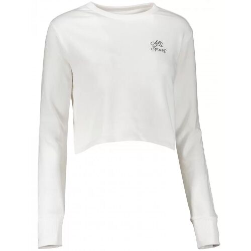 Női crop felső pulóver ALTISPORT BYB/ALW056BY131 FEHÉR méret: 4XL