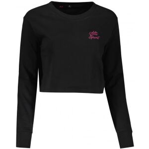 Női crop felső pulóver ALTISPORT BYB/ALW056BY131 FEKETE RÓZSASZÍN méret: XL 136112507 - Női pulóver