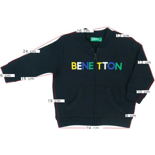 Benetton Fiú Pulóver (Méret: 68)
