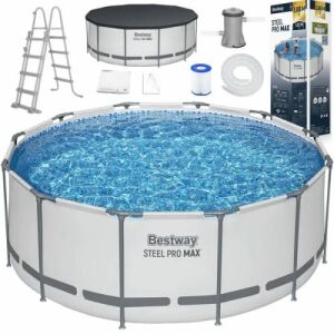Bestway Steel Pro Max Fémvázas Medenceszett 366x122cm 133738044