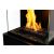 Detalj plamena bioetanol kamina Planika Arcticon Black